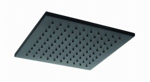 Palazzani COLOR Black Mat 99263638 deszczownica kwadratowa 20x20 cm czarna