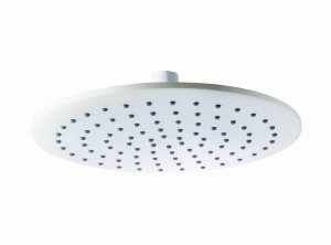 Palazzani COLOR Black Mat 99582043 deszczownica okrągła ø 23 cm biała