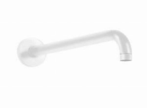 Palazzani COLOR White Mat 9926V243 ramię ścienne deszczownicy 35 cm białe