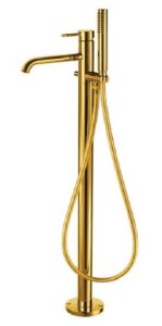 Palazzani DIGIT COLOR Gold 12117953 + 99571799 bateria wannowa wolnostojąca złota