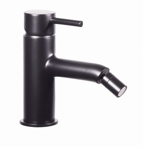 Palazzani DIGIT COLOR Black Mat 02411138 bateria bidetowa stojąca jednouchwytowa czarna 