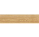 Płytka ścienno-podłogowa drewnopodobna, w kolorze brązowym, matowa powierzchnia Porcelanosa  Minnesota Honey 23x150 100339716