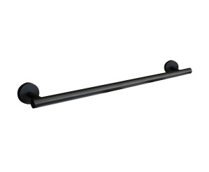 Palazzani Black Mat 9943M638 wieszak na ręczniki pojedynczy 60 cm czarny 