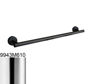 Palazzani 9943M610 wieszak na ręczniki pojedynczy 60 cm chrom