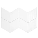 Dunin Rombic White 01 Matt 11,5x20