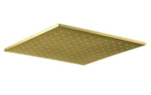 Palazzani COLOR Gold 99263653 deszczownica kwadratowa 20x20 cm złota