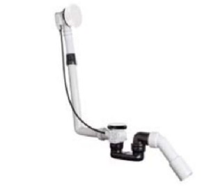 Palazzani COLOR White Mat 99146643 syfon wannowy napełniany przez przelew 