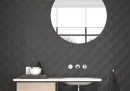 Saloni Brilliant Sector Negro Rett. 30x90