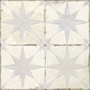 Peronda FS Star White LT 45x45 płytki patchwork podłogowe rustykalne
