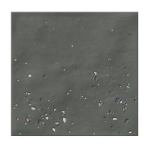 WOW Stardust Pebbles Nero 15x15 płytki gresowe imitujące lastryko