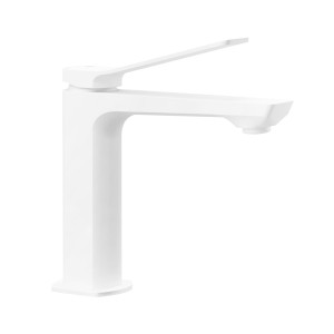 Paffoni Tilt TI071BO bateria umywalkowa stojąca jednouchwytowa biały mat