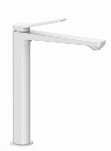 Paffoni Tilt TI081BO bateria umywalkowa wysoka stojąca jednouchwytowa biały mat