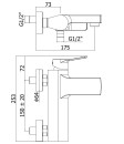 Paffoni Tilt TI023ST