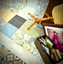 Vives Vodevil Antracita 20x20