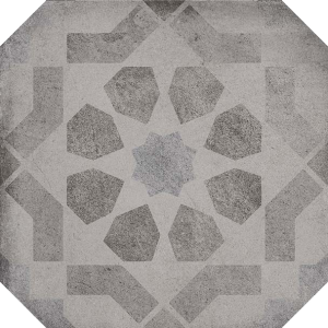 Vives Laverton Octógono Turgis Sombra 20x20 płytki patchworkowe gresowe  
