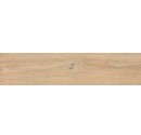 Płytka ścienno-podłogowa drewnopodobna, w kolorze brązowym, matowa powierzchnia Porcelanosa Smart Tanzania Almond 22x90 100353040