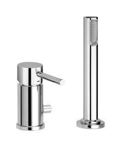 Paffoni Stick SK041LCR bateria wannowa 2-otworowa jednouchwytowa chrom  