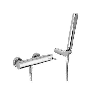 Paffoni Stick SK168DCR bateria prysznicowa ścienna jednouchwytowa chrom    