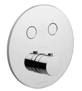 Paffoni Stick CPT018CR bateria prysznicowa podtynkowa termostatyczna 2-drożna jednouchwytowa chrom   