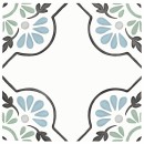 Peronda/Harmony Tanger Blue Petals 12,3x12,3