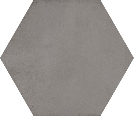 Vives Laverton Hexágono Bampton Grafito 23x26,6