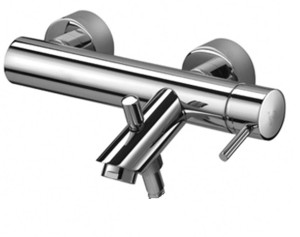 Paffoni Light LIG022CR bateria wannowa ścienna jednouchwytowa chrom    