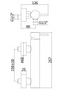Paffoni Light LIG168DCR