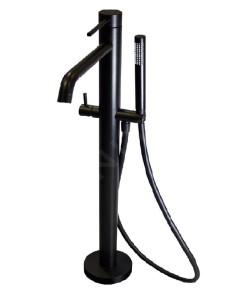 Paffoni Light LIG032NO bateria wannowa wolnostojąca czarna