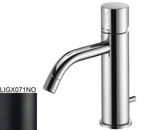 Paffoni Light LIGX071NO bateria umywalkowa stojąca jednouchwytowa czarna