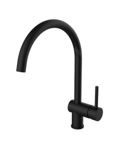 Paffoni Light LIG280NO bateria kuchenna stojąca jednouchwytowa czarna