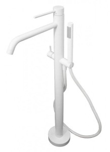 Paffoni Light LIG032BO bateria wannowa wolnostojąca biała