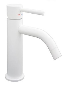 Paffoni Light LIG071KBO bateria umywalkowa stojąca jednouchwytowa biała