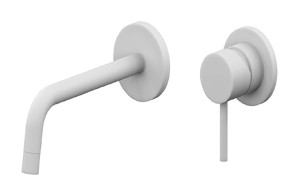 Paffoni Light LIG104BO70 bateria umywalkowa podtynkowa jednouchwytowa biała