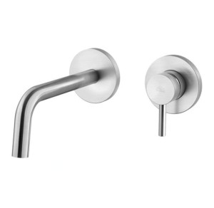 Paffoni Light LIG007ST70 bateria umywalkowa podtynkowa jednouchwytowa stal szczotkowana