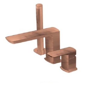 Palazzani MIS COLOR Copper 01139373 bateria wannowa 3-otworowa miedziana