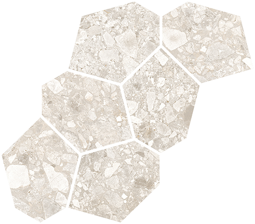 Vives Ceppo Di Gre Mosaico Aymaras Marfil 24,2x39,5 mozaiki gresowe imitujące lastryko