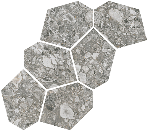 Vives Ceppo Di Gre Mosaico Aymaras Cemento 24,2x39,5