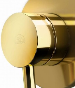 Paffoni Light LIG010HG bateria prysznicowa podtynkowa jednouchwytowa złota