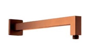 Palazzani COLOR Copper 99582634 ramię ścienne deszczownicy 35 cm miedzane
