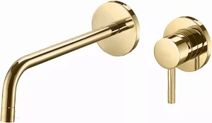 Paffoni Light LIG106HG70 bateria umywalkowa podtynkowa jednouchwytowa złota