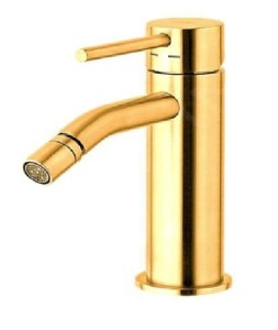 Paffoni Light LIG131HG bateria bidetowa stojąca jednouchwytowa złota