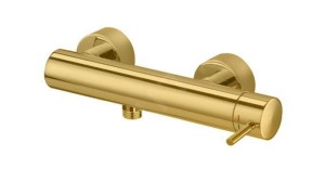 Paffoni Light LIG168HG bateria prysznicowa ścienna jednouchwytowa złota