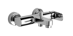 Paffoni Candy CA022CR bateria wannowa ścienna jednouchwytowa chrom 