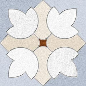 Vives Seine Garigliano-R Cielo 15x15 płytki patchworkowe gresowe 