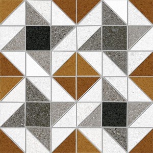 Vives Seine Evry-R Rojizo 20x20 płytki patchworkowe gresowe