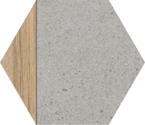  Vives Seine Hexágono Ligard Gris 23x26,6 płytki patchworkowe gresowe