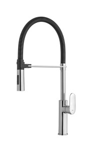 Paffoni Candy CA179CRNO bateria kuchenna stojąca jednouchwytowa czarna 