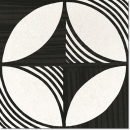 Equipe Caprice Deco Compass BW 20x20