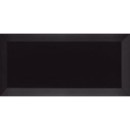 Bisel Negro Brillo 10x20
