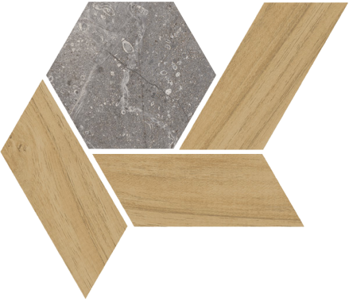 Vives Mosaico Lesnaya Gris 20x17,5